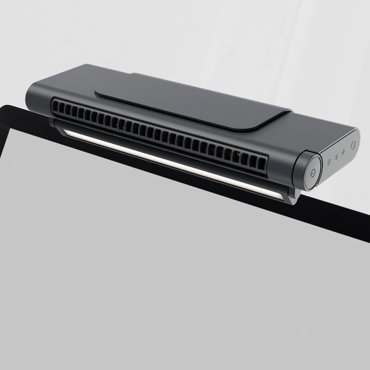 Computer monitor fan adjustable speeds on screen clip for.*
