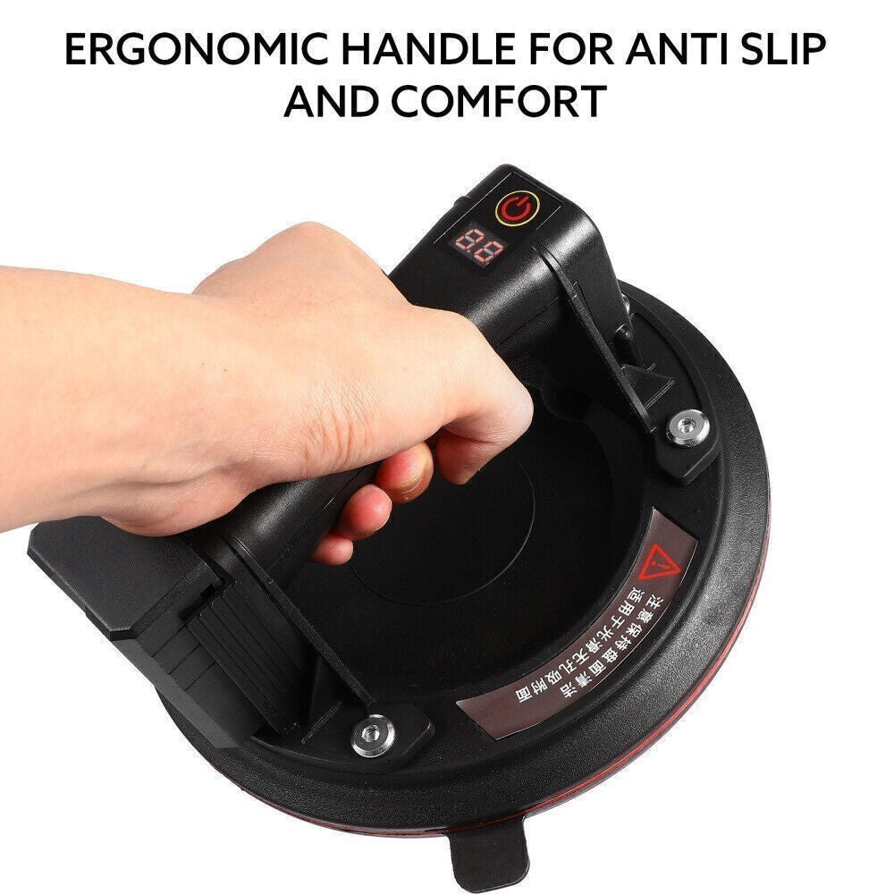 Electric Vacuum Suction Cup Heavy Duty Lifter for Granite Glass Drywall Tile~