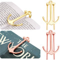 Creative Bookmarks Metal Anchor Bookmark Page Holder Clip for Students Gifts