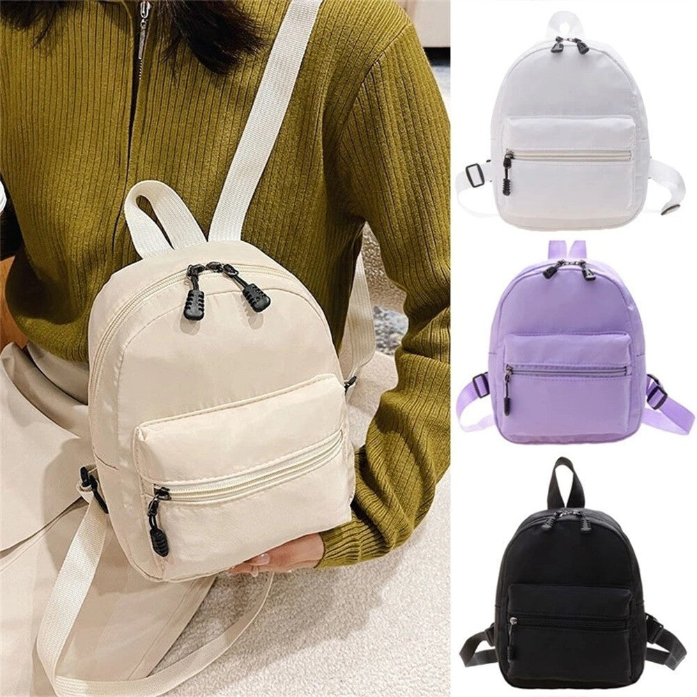 Ladies Mini Travel Backpack Waterproof Lightweight Casual Shoulder Rucksack Bag