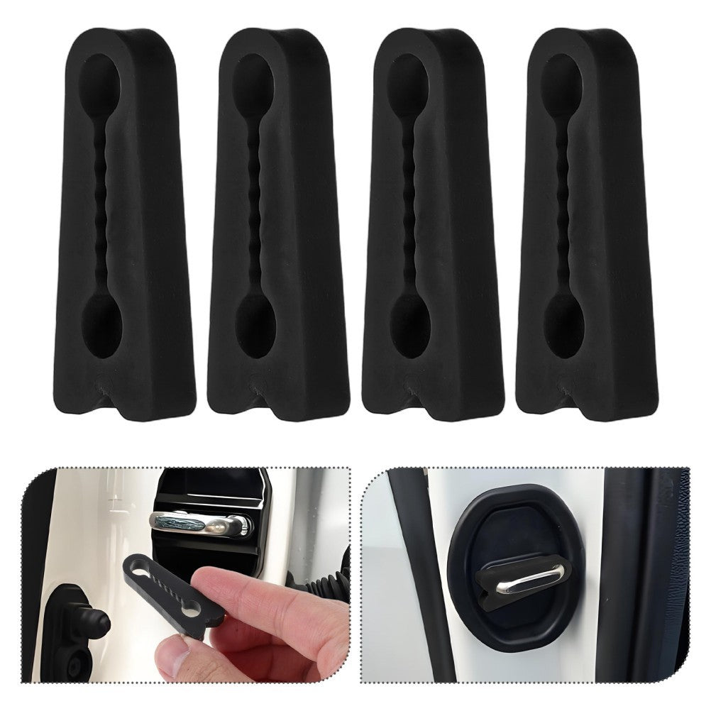 40 Pcs Car Door Lock Sound Damper Shock Absorption Pads Latches Protector