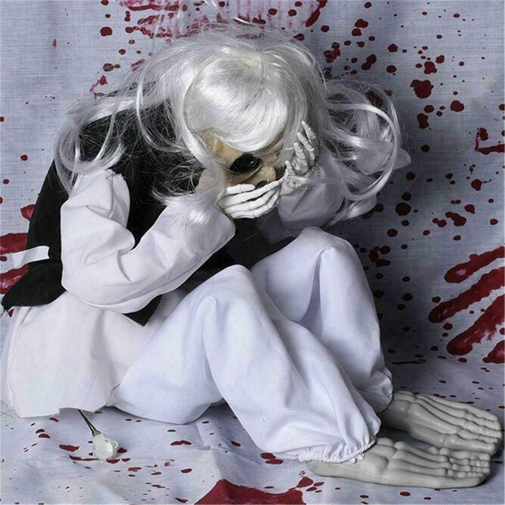 Halloween Animatronic Prop Animated Ghost Evil Decoration Movement Creep UK