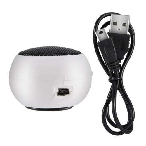 Portable Stereo Mini Speaker 3.5mm Jack Plug In For Laptop Tablet Phone