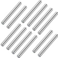 12/10 Pieces Zinc Rods Copper Rods Round Bar  (0.39*3.94in)