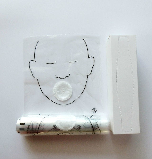 10 ROLLS - Training CPR Face shield TRANSPARENT CPR mask
