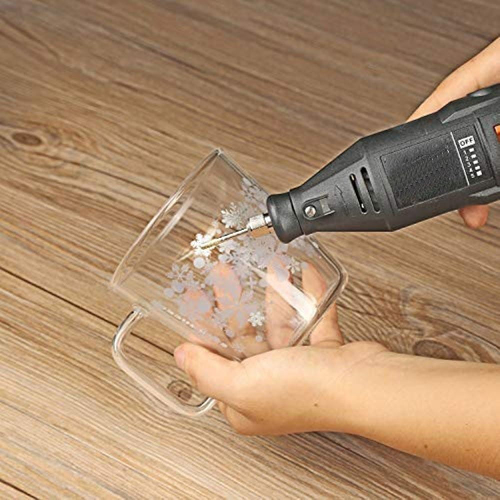 30 pcs 1/8 Shank 1mm 2mm 3mm Diamond Drill Bit Set  Dremel Drill Bits
