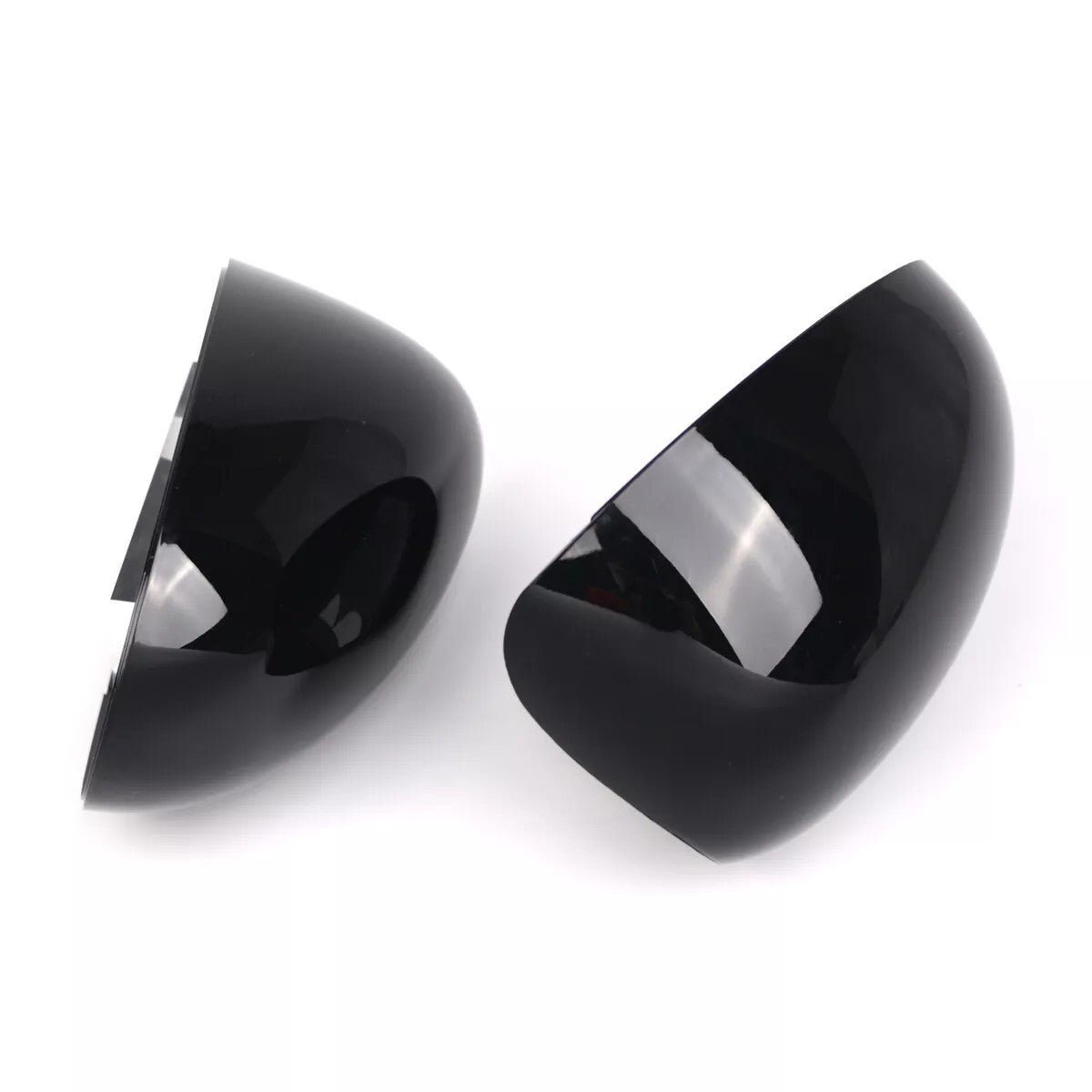 For MINI Cooper R50 R52 R53 Gloss Black Side Door Mirror Replacement Caps