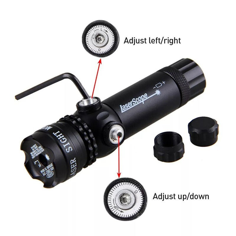 Tactical Red Dot Laser Sight Designator Air Gun Rifle Mount Hunting Scope