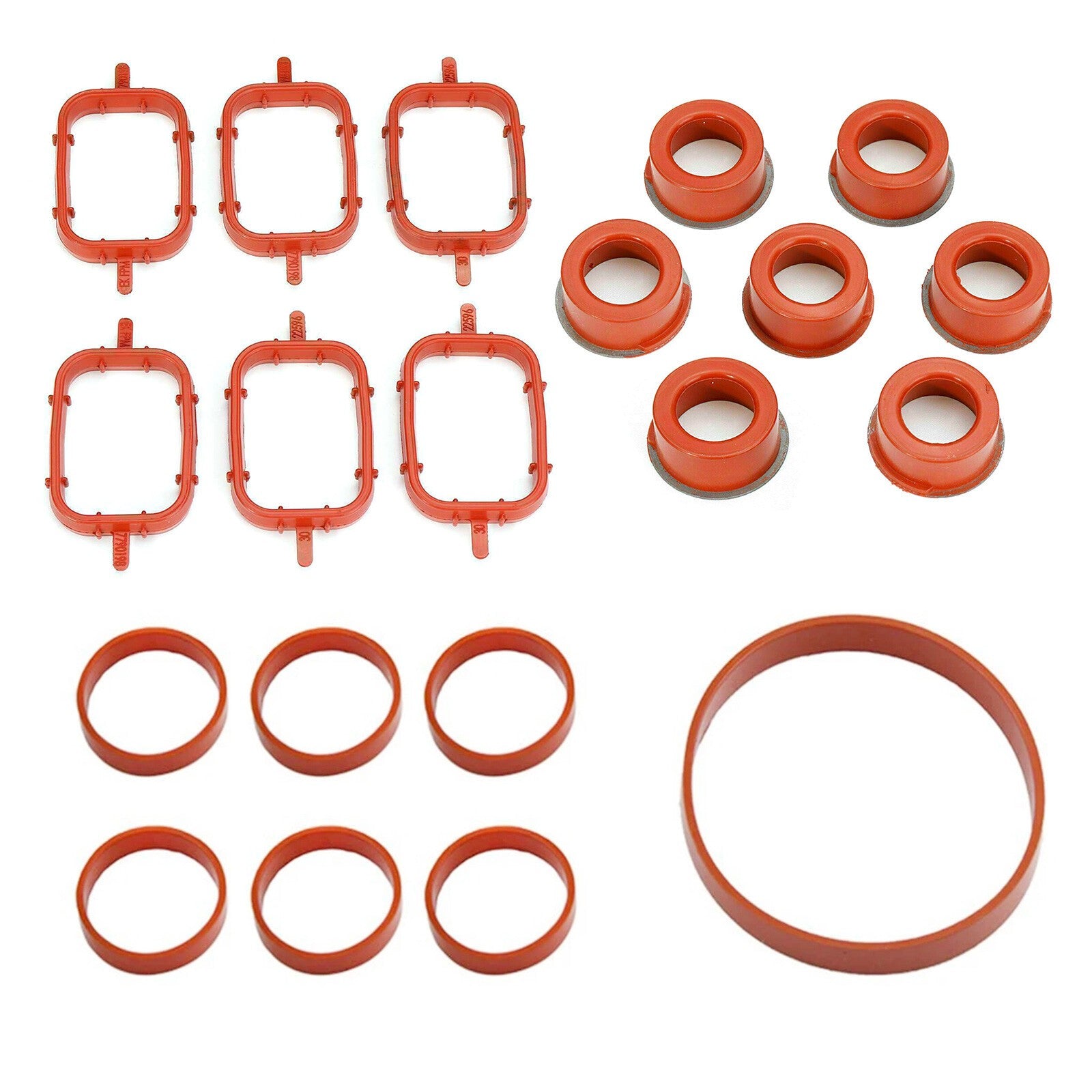 20*Intake Inlet Manifold Gasket Seal For BMW 3 5 Series M57 M57N E39 E46 E70 E83