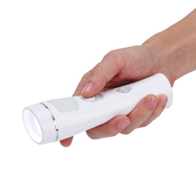 Rechargeable Torch LED Light with Sensor Emergency Detector Night Plug In Lamp