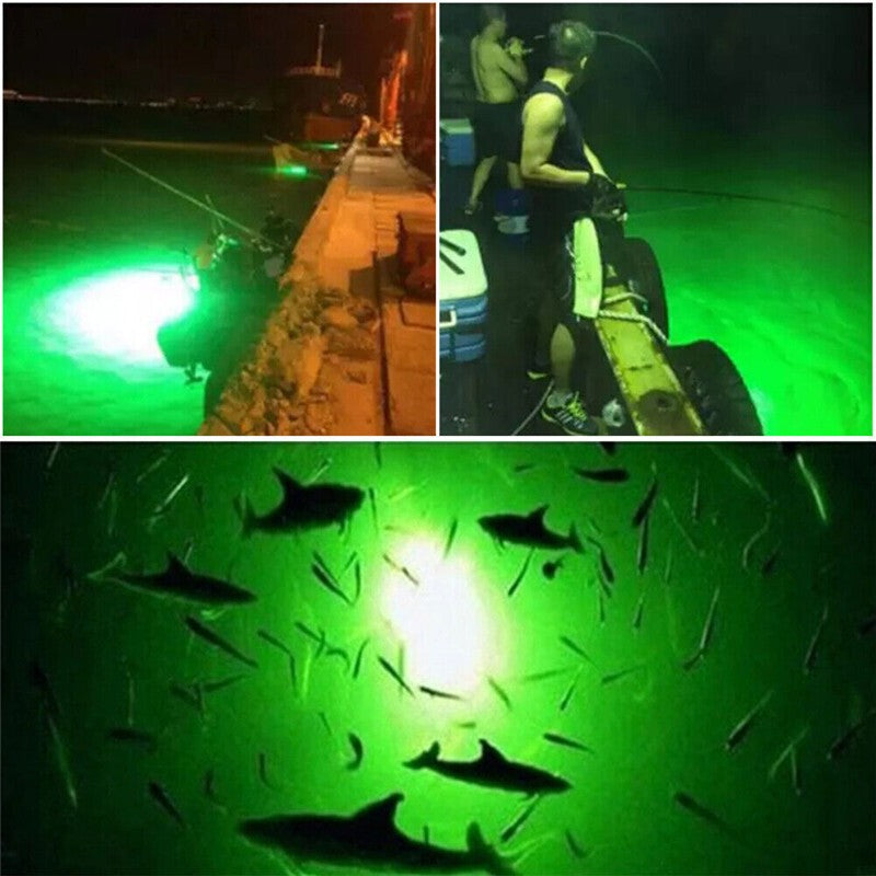 12V 126LED 5M Underwater Submersible Fishing Light Night Crappie Shad Squid Lamp