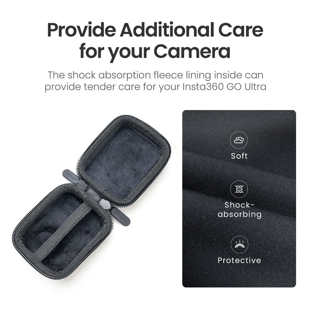Portable Storage Bag Carrying Case for Insta360 GO Ultra Camera Accessories