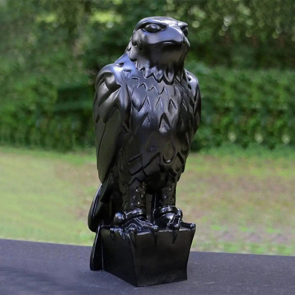 The MAltese FAlcon StAtue Prop Resin EAgle Figurine Home Desktop DecorAtion. *