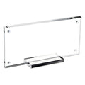 Double Sided Acrylic Display Frame for Currency and Keepsakes 3.5 x 7.3 Inches