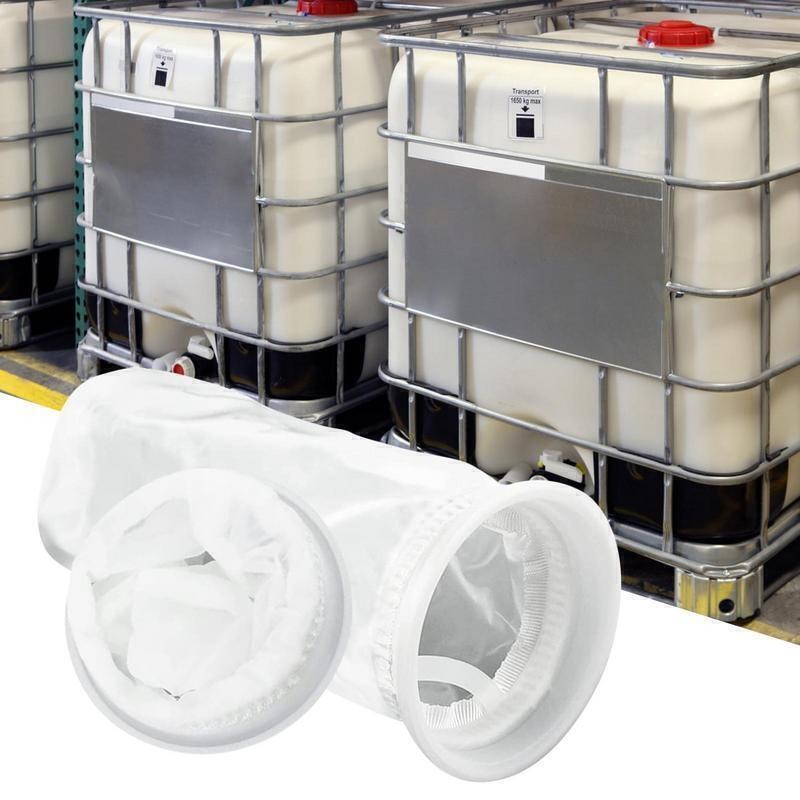 4x IBC Lid Filter Nylon Washable IBC Cover Filter Rain Water Tank Filter Mesh