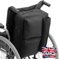 Deluxe Large Wheelchair Mobility Scooter Shopping Bag Holdall Handle Black