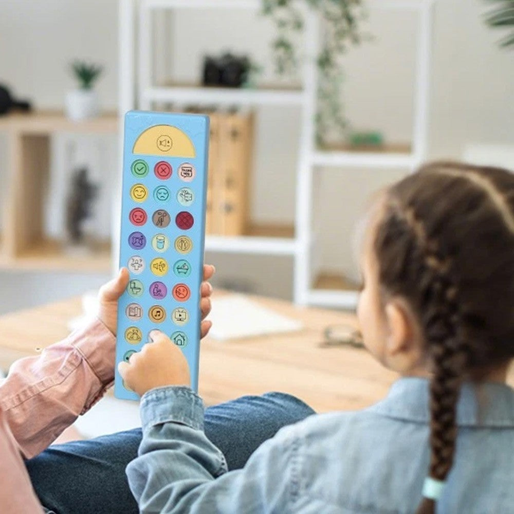 Lightweight AAC Communication Aid: 24 Buttons for Effective Speech Therapy