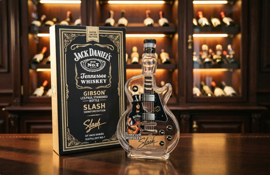 Guitar Shaped Bottle Tennessee Whiskey Bottle Rock Style Glass Decanter New