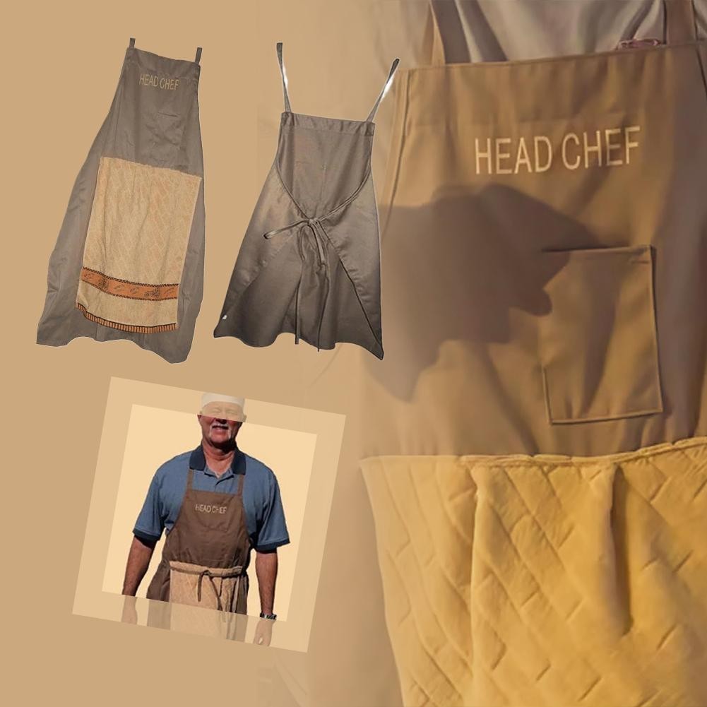Funny Chef's Prank Apron Cooking Kitchen Chef Aprons with Pockets Gift Men VBN