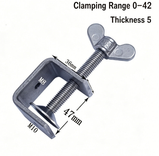 2pcs -clamp Heavy-duty Woodworking Clamp High Strength C Clamps For