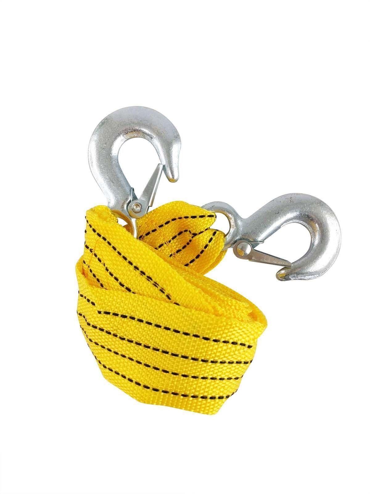 3 TONNE Tow Towing Pull Rope 3m Strap Heavy Duty Road Recovery Car Van 4x4