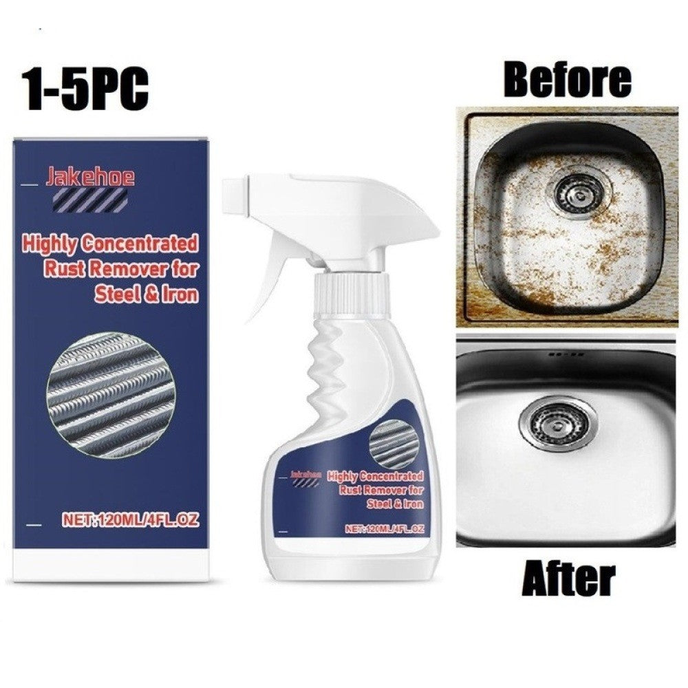1-5X Highly Concentrated Rust Remover for Steel & Iron- Powerful Rust Remover