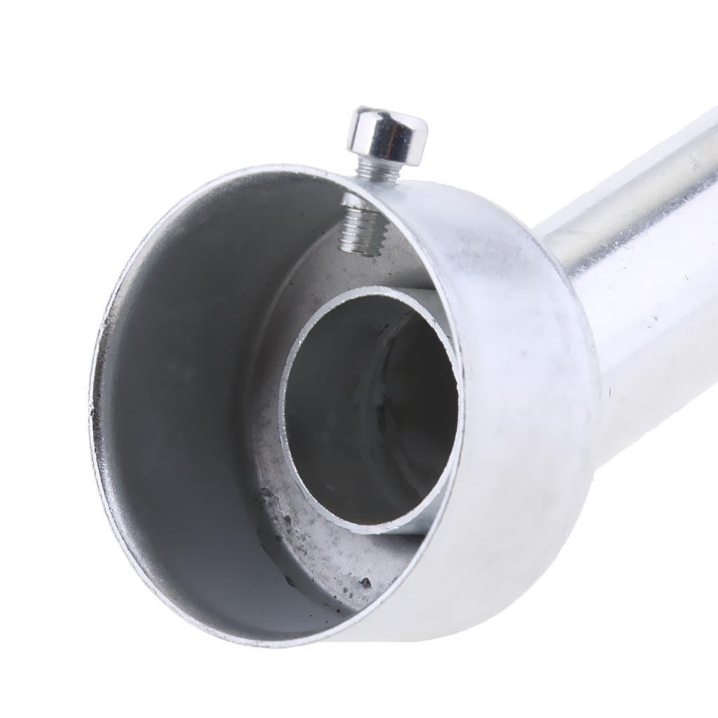 Universal Metal Exhaust Baffle - 48mm Angled db killer -