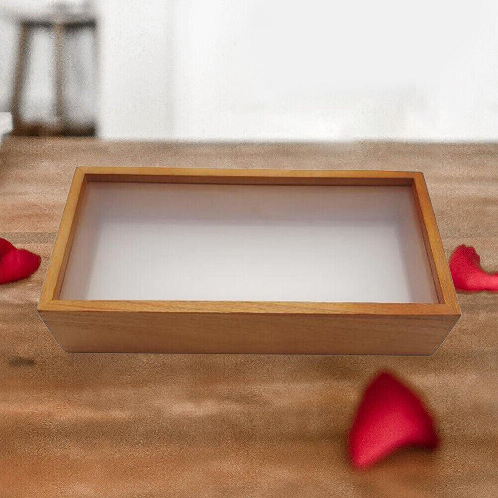 Memory Box Display Case 3D Shadow Frames Wooden Double-Sided Deep Box DIY Crafts