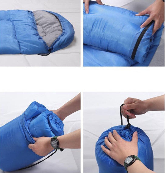 4 Season Sleeping Bag Waterproof Outdoor Camping Hiking Envelope Single Zip Bags