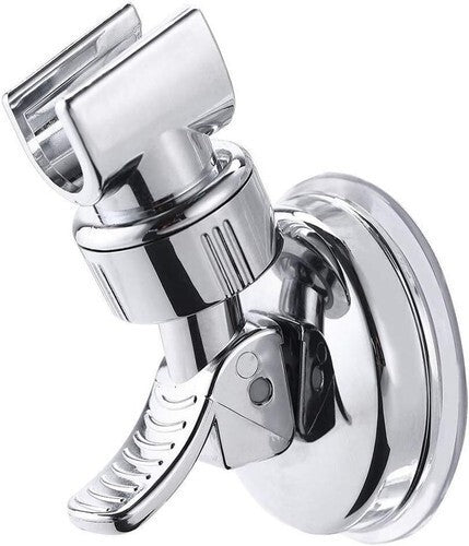 Adjustable Bracket Suction Shower Head Handset Holder Kit Bathroom Wall Mount