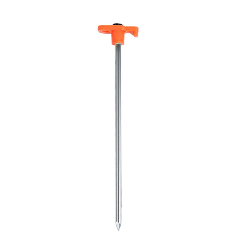 20PCS Heavy Duty Hard Ground 25cm Rock Peg Hook Top Camping Awning Tent Tool UK
