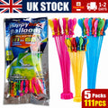 5 Packs x 111 Self Sealing Water Balloons Outdoor Play Party Fun garden play