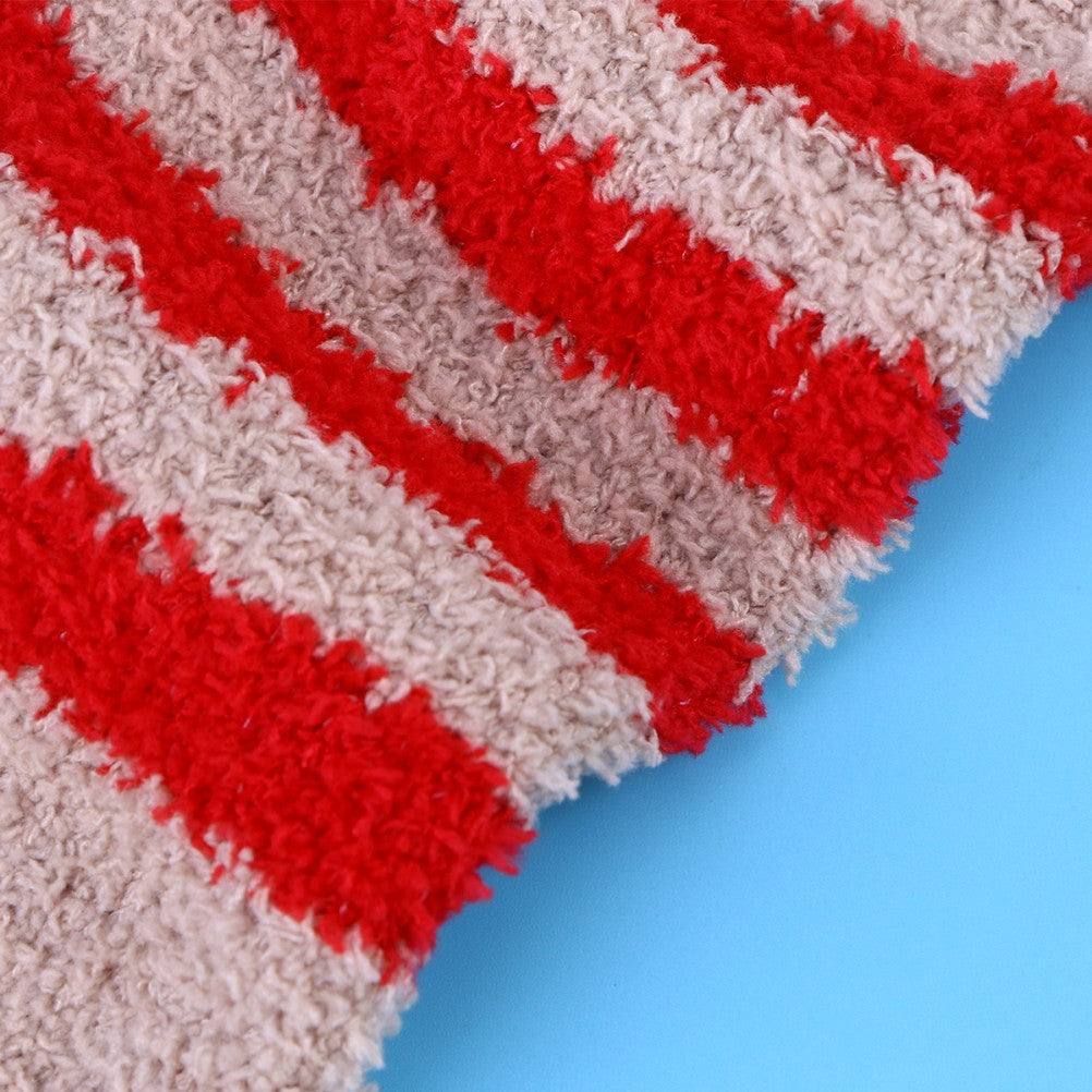 Christmas Gift 3D Design Fluffy Coral Thick Warm Socks For Women Towel Floor/