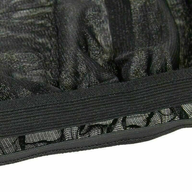 2 x Car Sun Shade Shield Socks Rear Side Window Large Square Cover UV Mesh