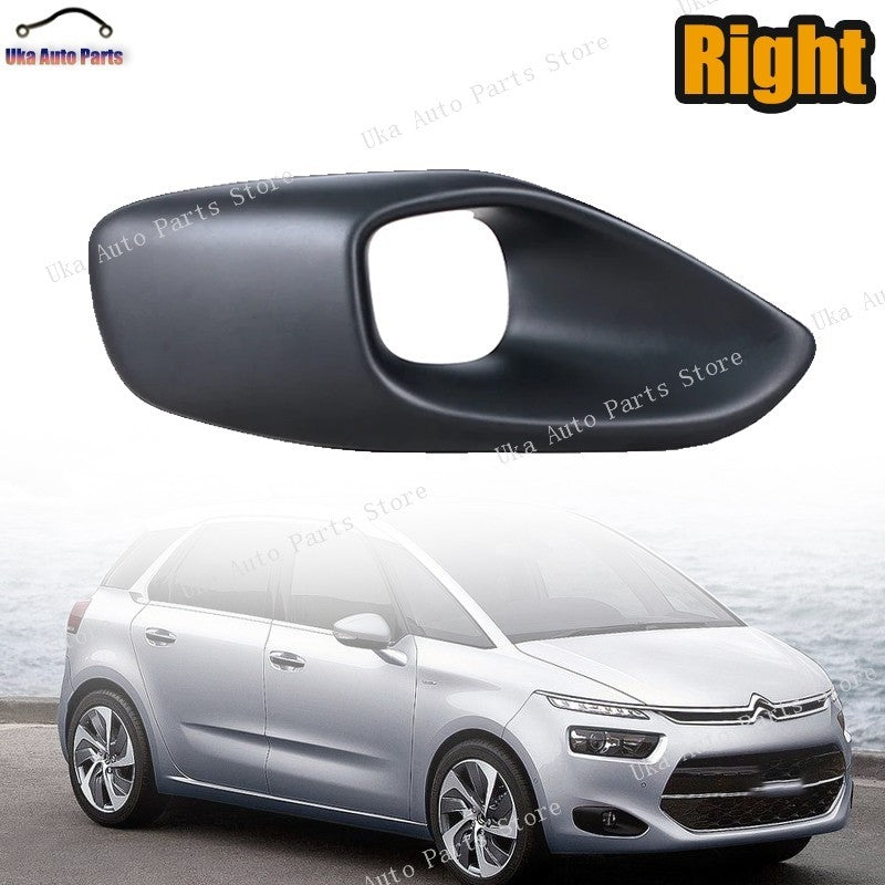 Right Front Bumper Fog Light Cover Grille For Citroen C4 Picasso MK2 2013-2016