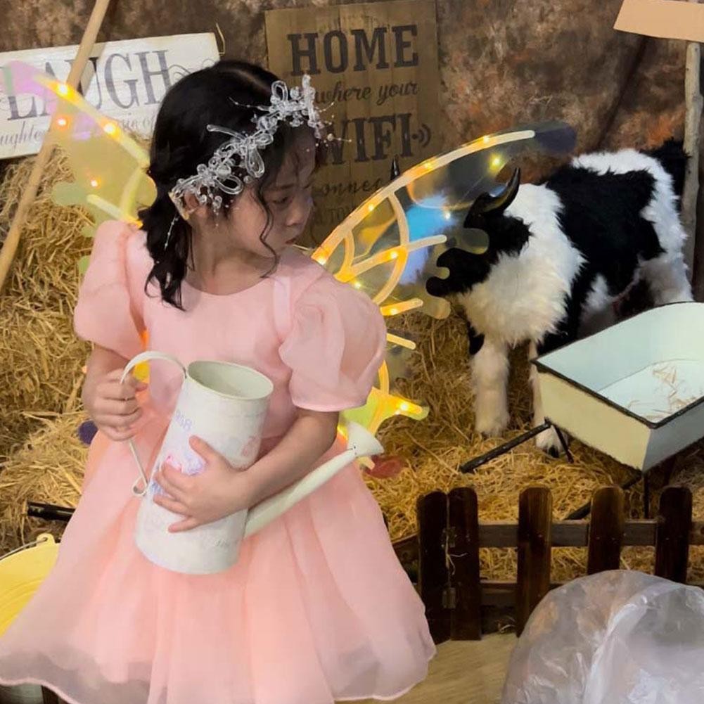 Electric Angel Wing Flapping Butterfly Wing LED Fairy Wing Costume for Kid