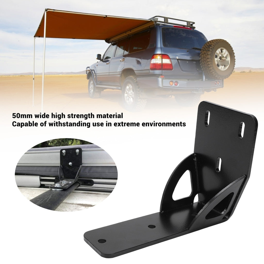Awning Mounting Bracket Gusseted Awning Bracket 50mm Easy Installation Metal Pre