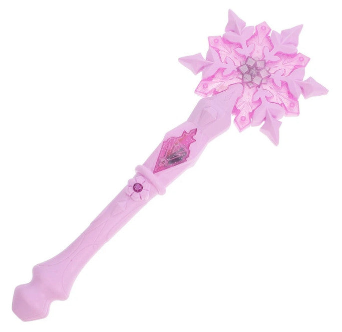 *Princess* Snowflake Glow Wand Light Up Stick For Kids Birthday Halloween Party