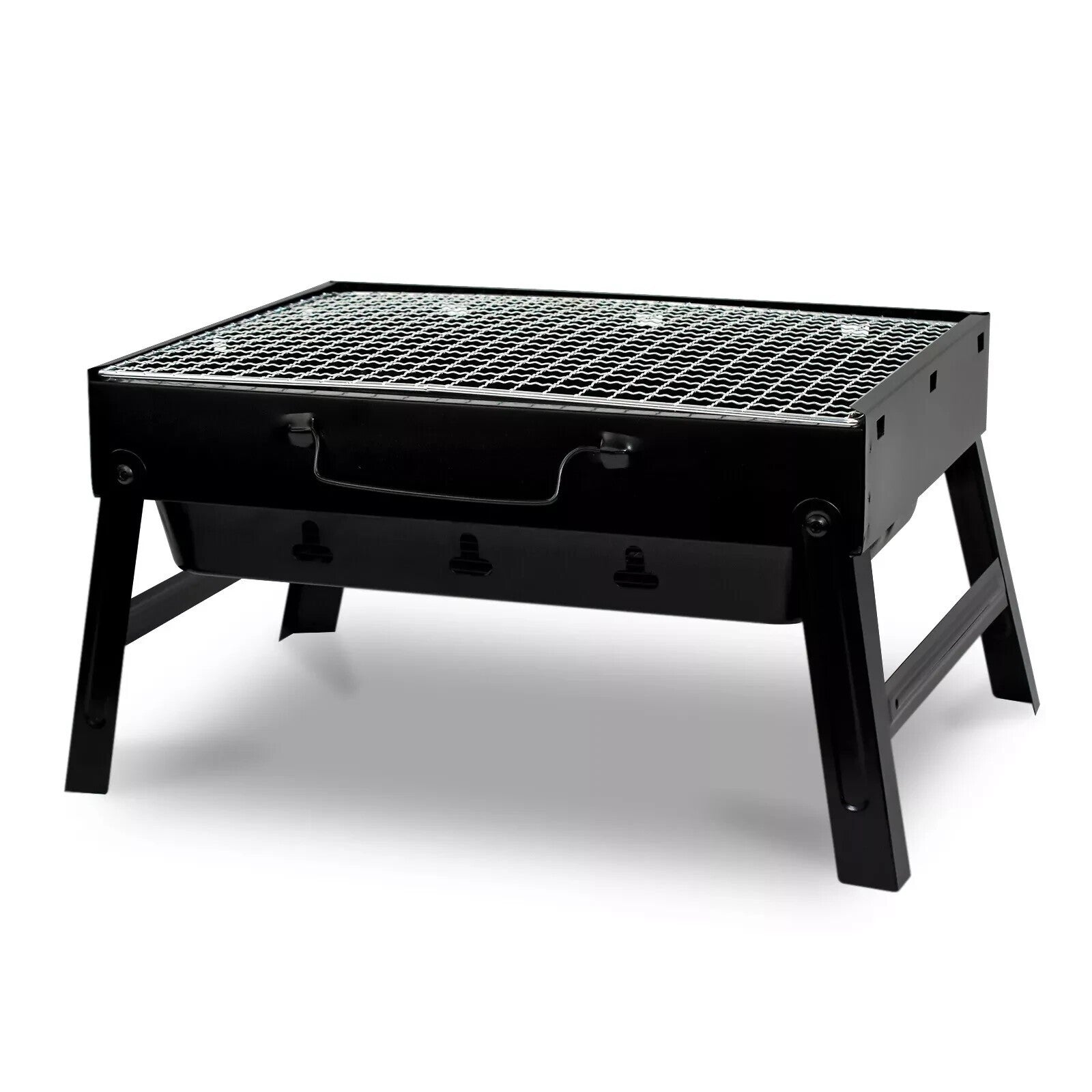 Portable Folding Charcoal BBQ Barbecue Camping Grill Travel Picnic Outdoor UK