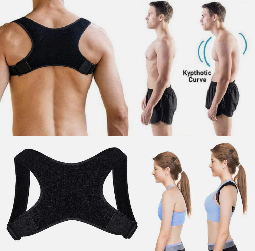 Posture Corrector Shoulder Support Belt Body Brace Belt Lumbar Adjustable Strap