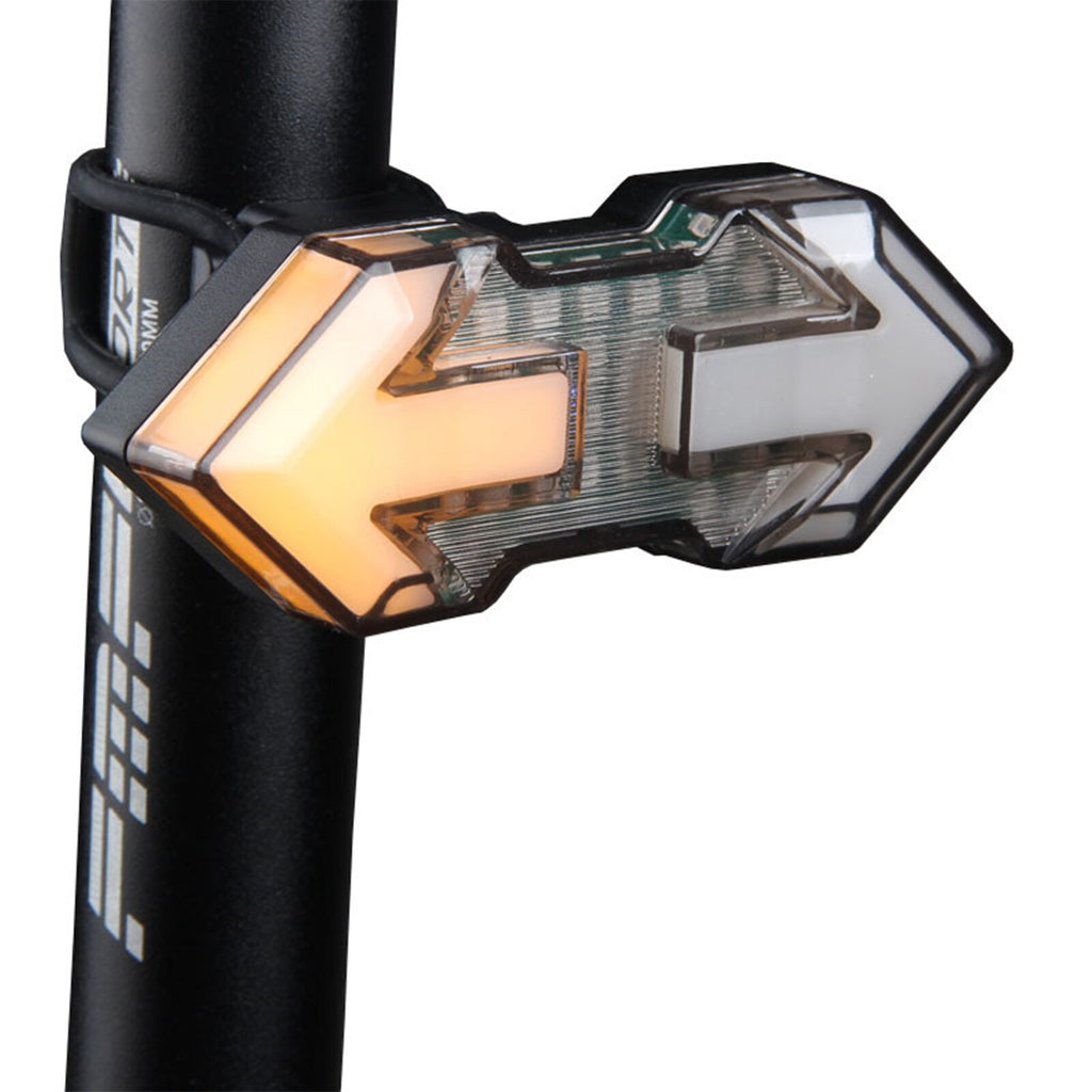 LED Bicycle USB Indicator 120 Lumens Bike Tail Turn Signal Light With Remote