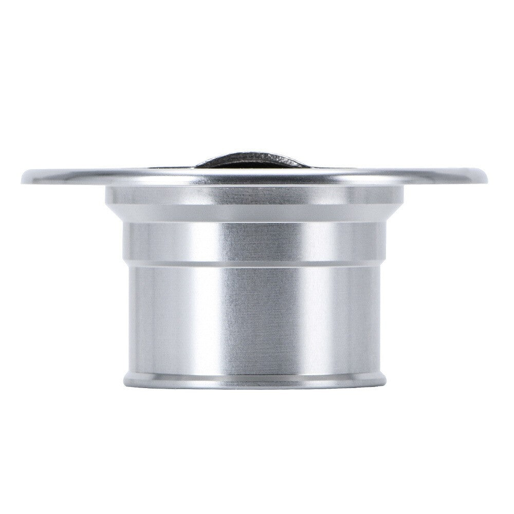 Billet Fuel Filler Neck Pop-Up Fuel Cell Gas Cap Flush Mount 6 Hole Universal