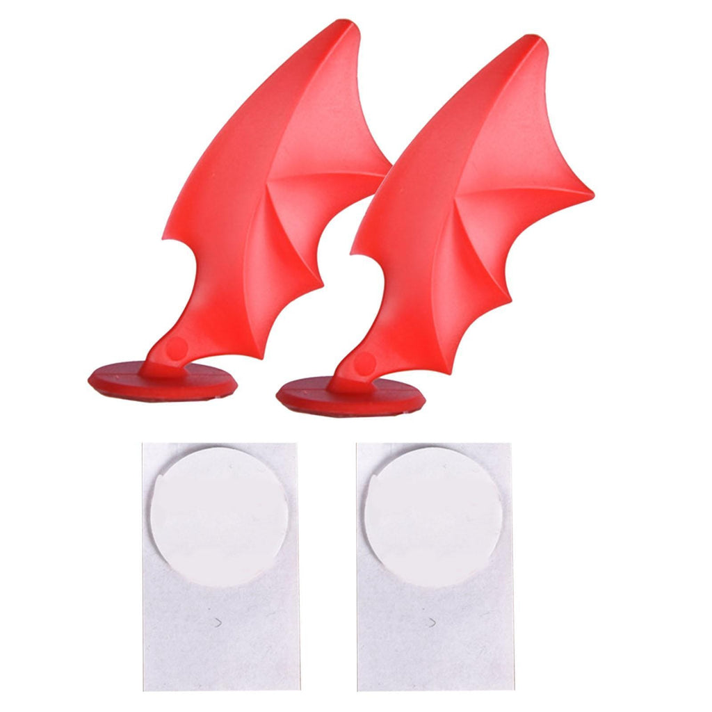 Motorcycle Helmet Decoration Sticker Devil Horn for Ski Helmet Accessories