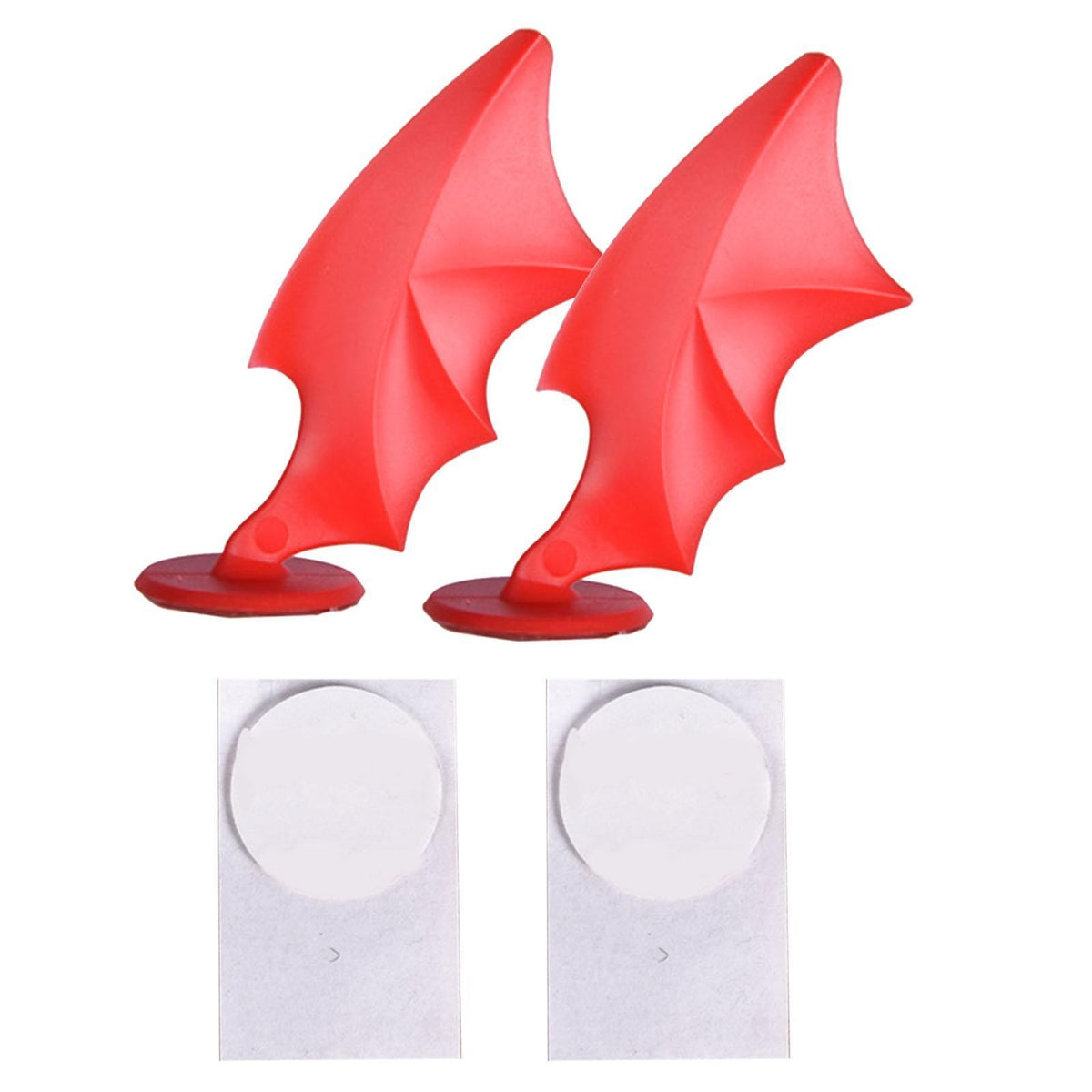 Motorcycle Helmet Decoration Sticker Devil Horn for Ski Helmet Accessories