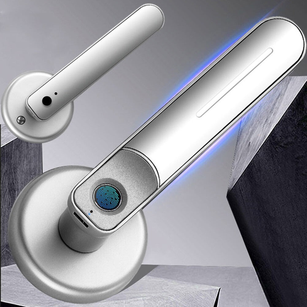 Smart Fingerprint Door Lock Security Electronic Door Lock Biometric Door Handle