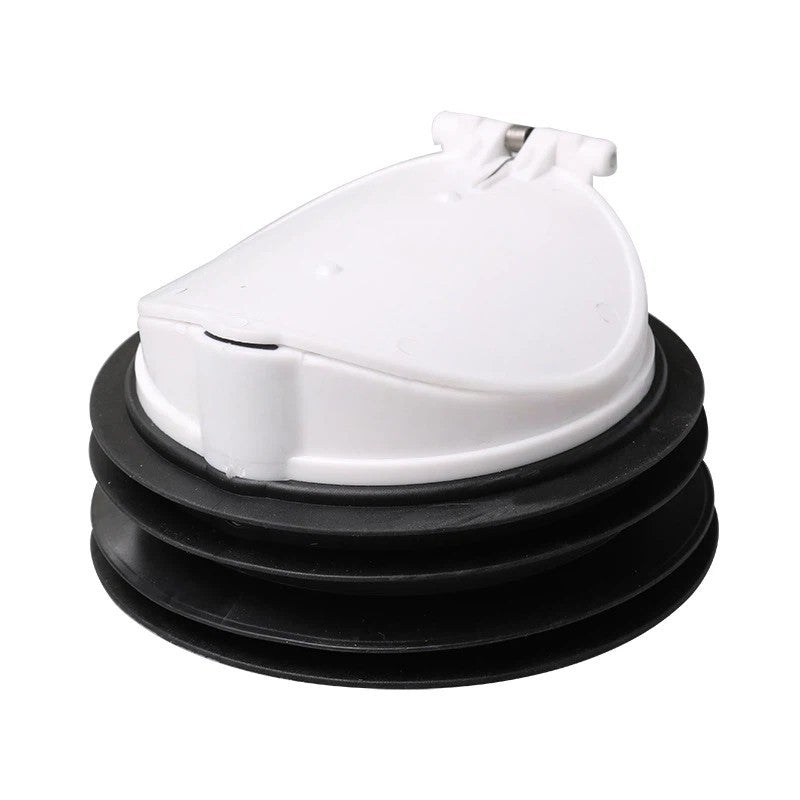 2pcs  110mm Sewer Drain Rat Blocker Anti-Rat Flap Non Return Valve 2.4 Inch