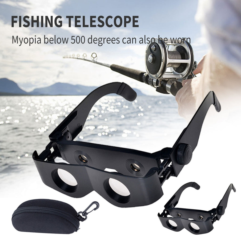 Portable Glasses Telescope Magnifier Binoculars For Fishing/Hiking Binoculars