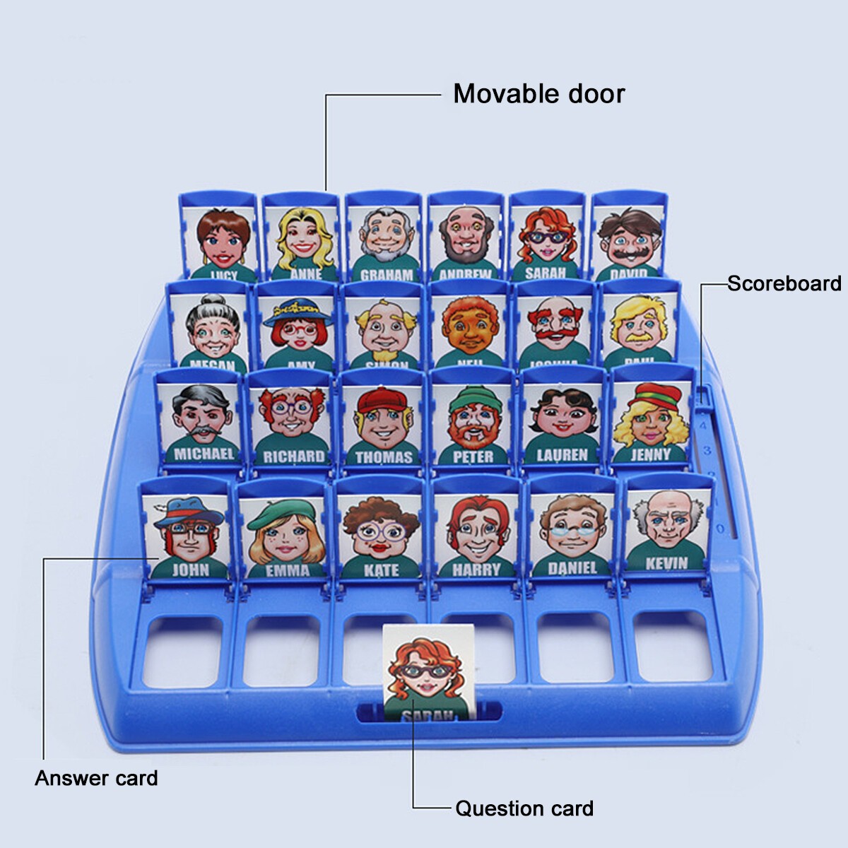 Guess Who? Traditional Classic Family Board Games Indoor Toy Party Puzzle games