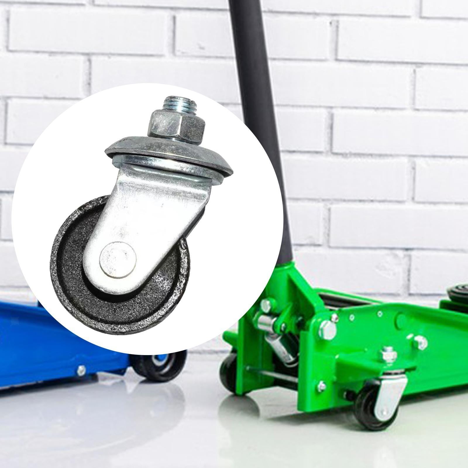 Generic Floor Jack Caster Wheels Metal Accessories for 4 Ton