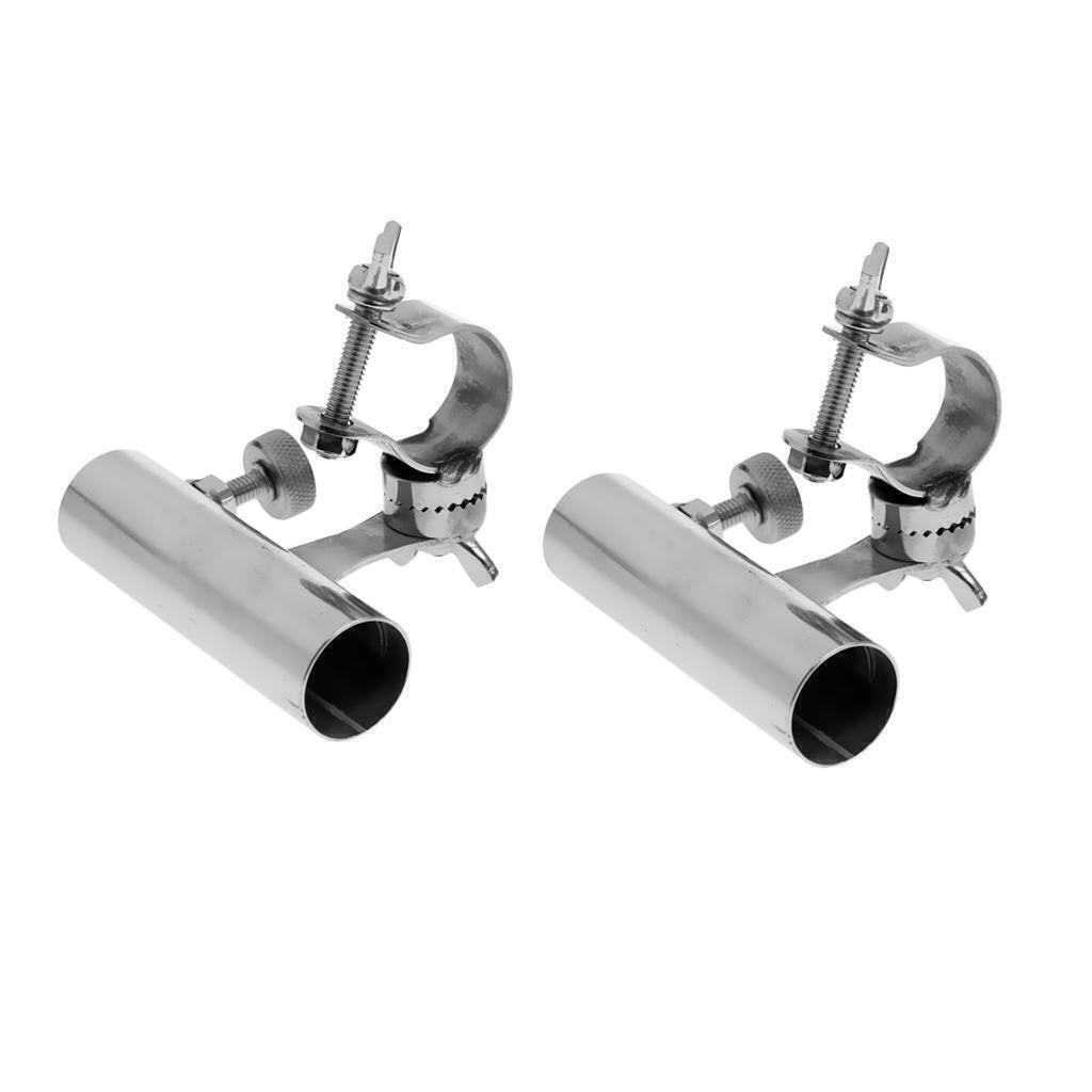 Rod holder stainless steel boat rod holder boat rod stand fishing boat 2PCS